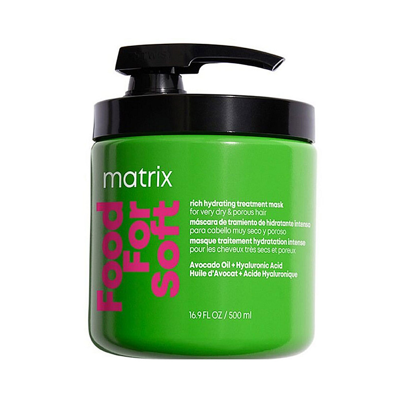 Подхранваща маска  Matrix Food For Soft Rich Hydrating Treatment Mask 500ml