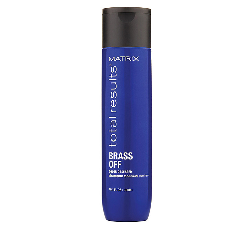 Шампоан за неутрализиране на топли оттенъци Matrix TR Brass Off Shampoo 300ml.