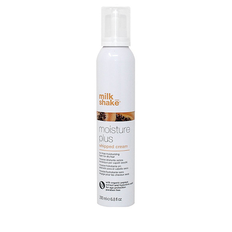 Сметана за коса с папая Milkshake Moisture plus Whipped cream 200 ml