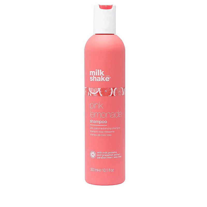 Шампоан за руса и изрусена коса с цветни пигменти MilkShake Pink Limonade Shampoo 300ml