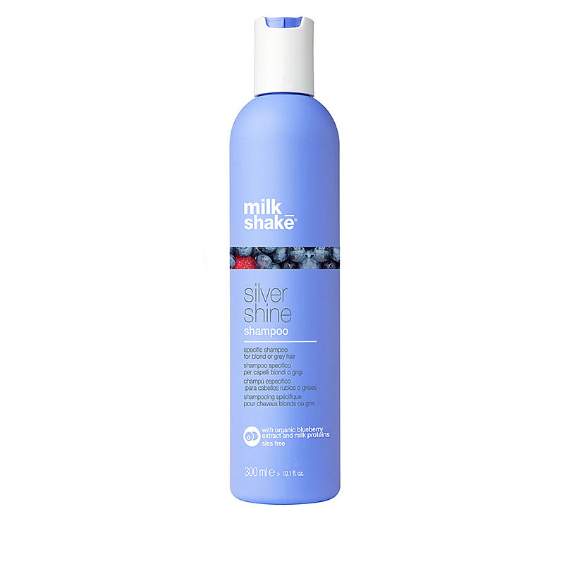 Шампоан за матиране на руса или бяла коса MilkShake Silver Shine Shampoo 300ml