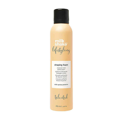 Оформящ мус със средна фиксация за обем и блясък Milk Shake Shaping Foam 250ml