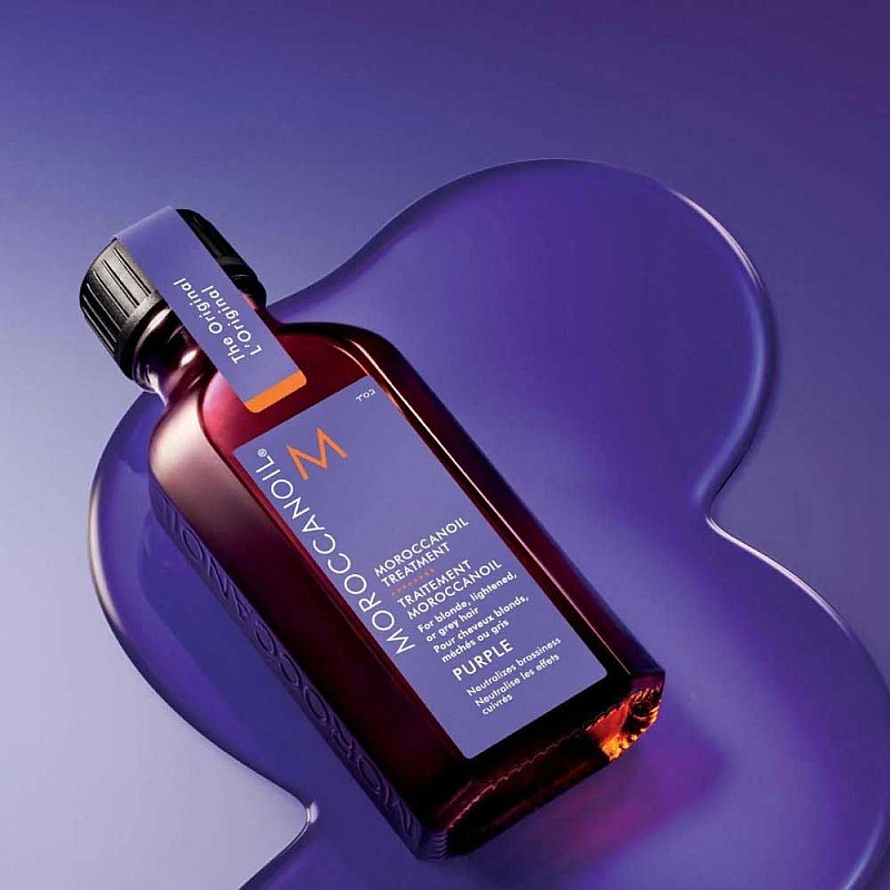 Арганово масло за блондинки матиращо Moroccanoil Treatment Purple 50ml