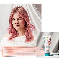 Оцветяваща маска цвят златно розово  Moroccanoil mask 200ml