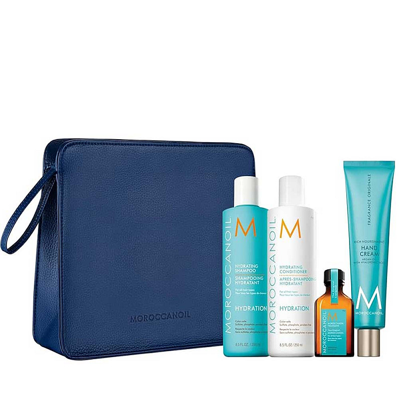 Kомплект за хидратация Moroccanoil Luminous Wonders hydration Holiday Set