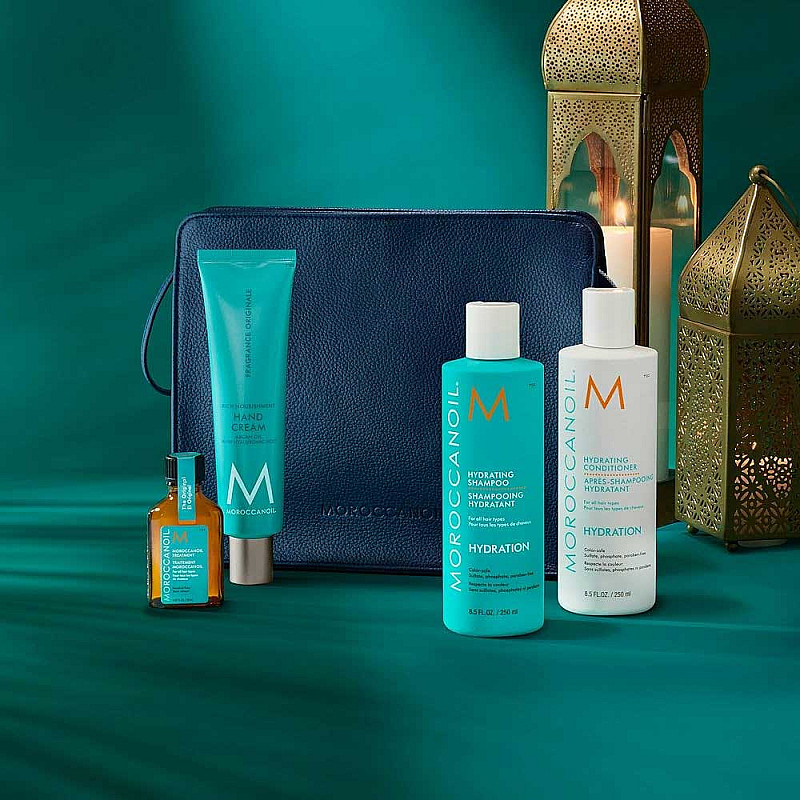 Kомплект за хидратация Moroccanoil Luminous Wonders hydration Holiday Set