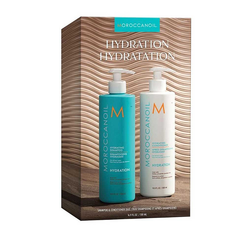 Комплект за хидратация Moroccanoil Hydration 2x500ml