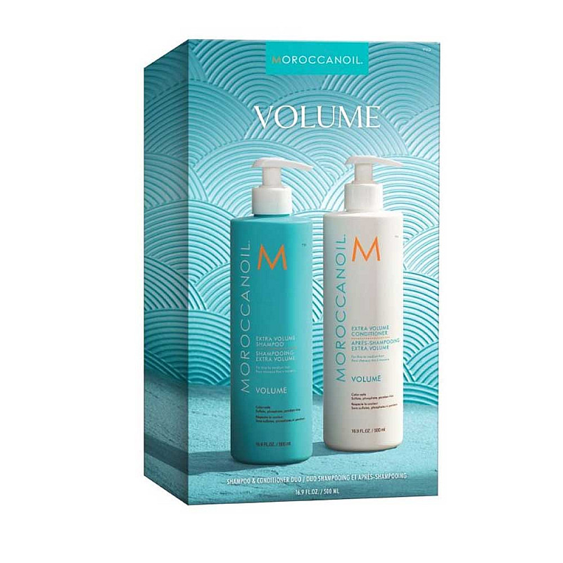 Комплект Шампоан и Балсам за обем Moroccanoil Extra Volume 2х500ml