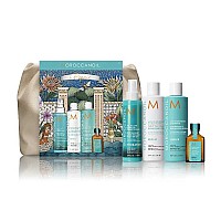 Лимитиран комплект за възстановяване на изтощена коса Moroccanoil Holiday Repair Hair Set