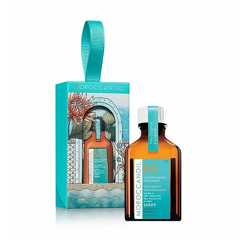 Лимитирано арганово олио за тънка коса  Moroccanoil Treatment Light Hair Oil Holiday 25ml