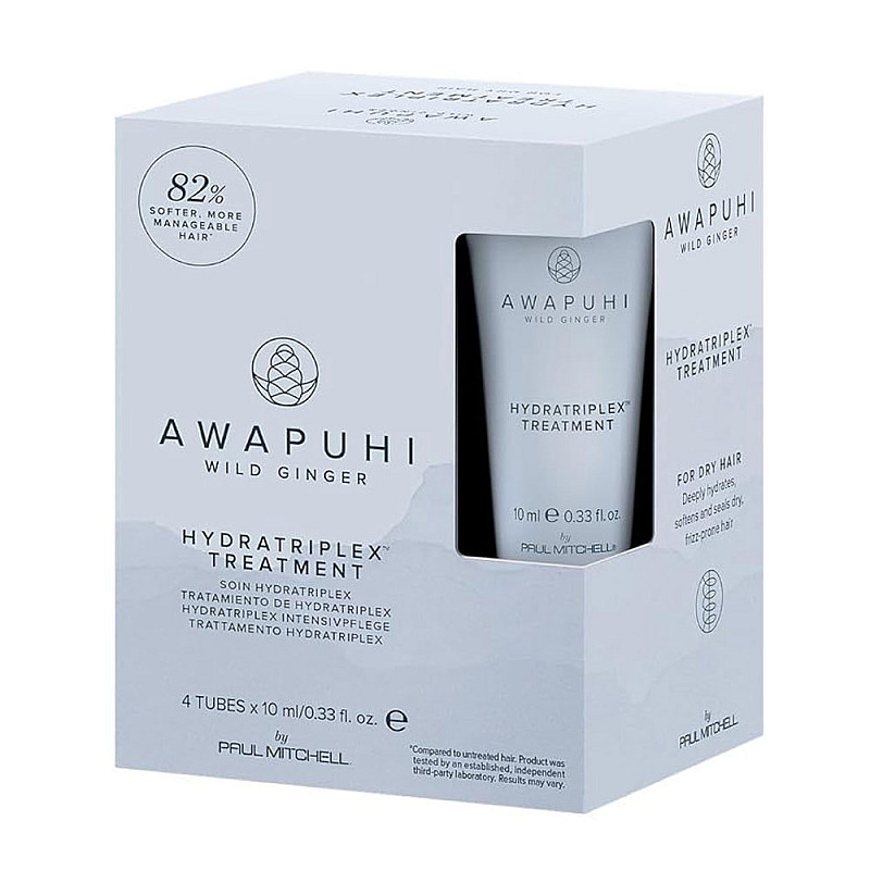 Терапия за хидратация и подхранване Paul Mitchell Awapuhi Wild Ginger HydraTriplex 4x10ml