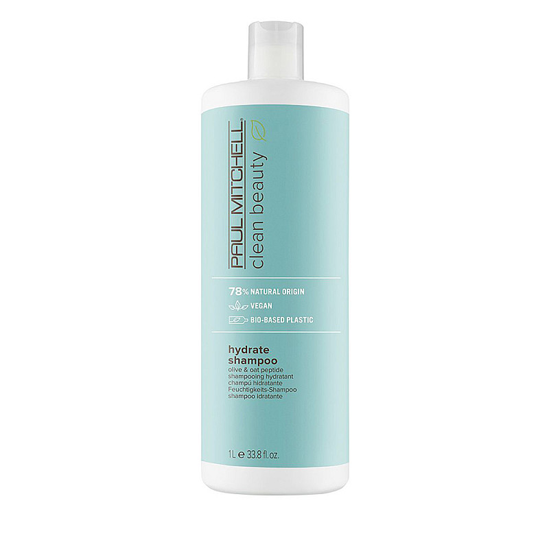 Хидратиращ шампоан за суха коса Paul Mitchell Clean Beauty Hydrate Shampoo 1000ml