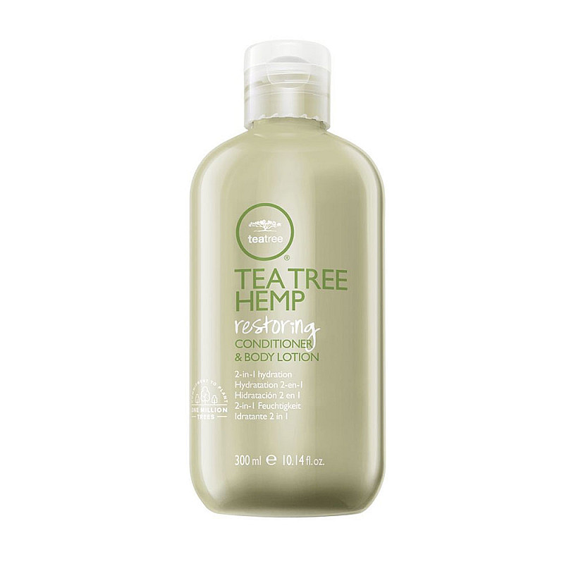 Балсам и Лосион За Тяло С Коноп Paul Mitchell Tea Tree Hemp Restoring Conditioner & Body Lotion 300ml