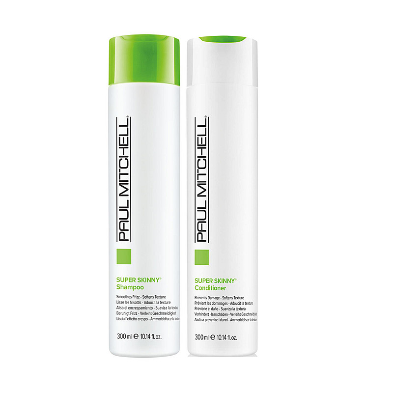 Комплект шампоан и балсам за приглаждане Paul Mitchell super skinny