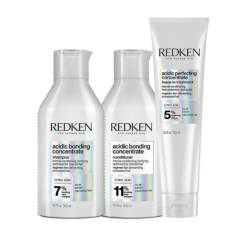 Сет пълно възстановяване на увредената коса Redken Acidic Bonding Concentrate