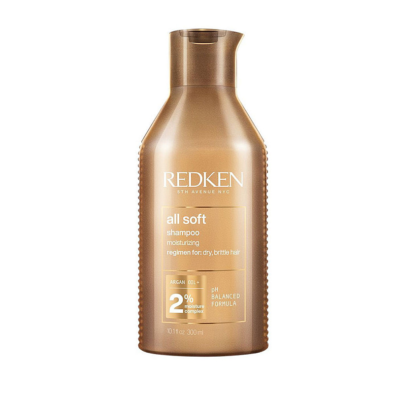 Шампоан за суха и изтощена коса Redken All Soft 300ml