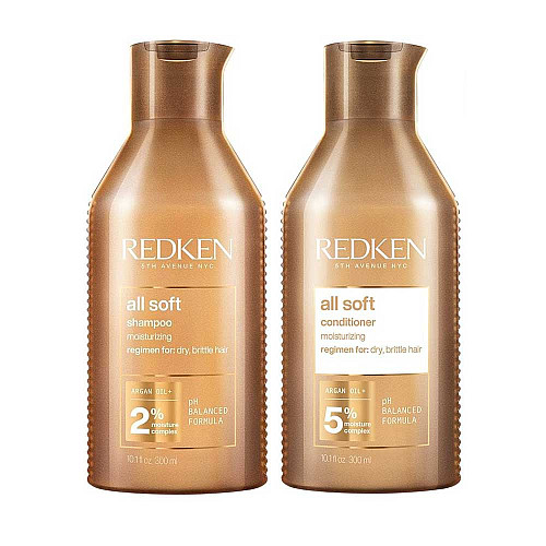 Комплект шампоан и балсам за суха коса Redken All Soft