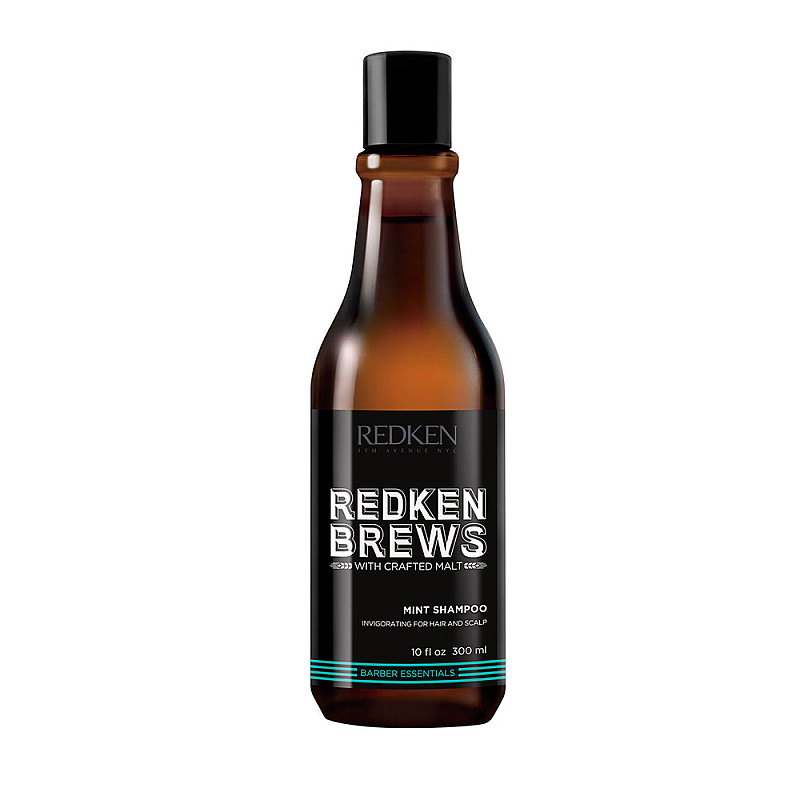 Охлаждащ шампоан с мента за мъже Redken Brews Men's Mint Shampoo 300ml