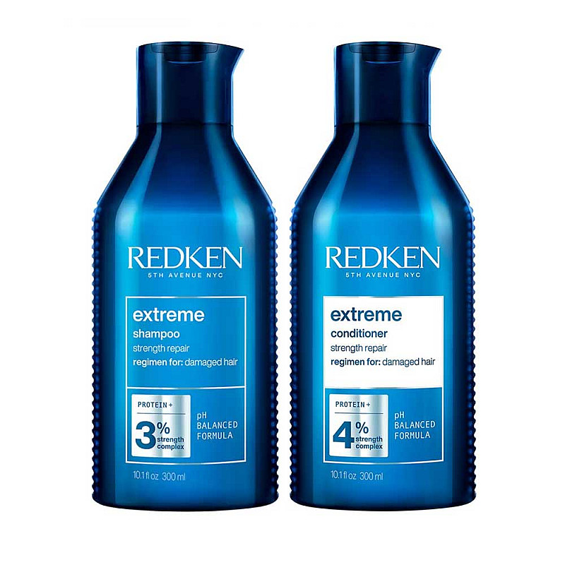 Комплект шампоан и балсам за възстановяване Redken extreme