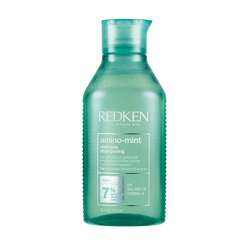 Ментов шампоан за мазен скалп Redken Amino-Mint Shampoo 300ml