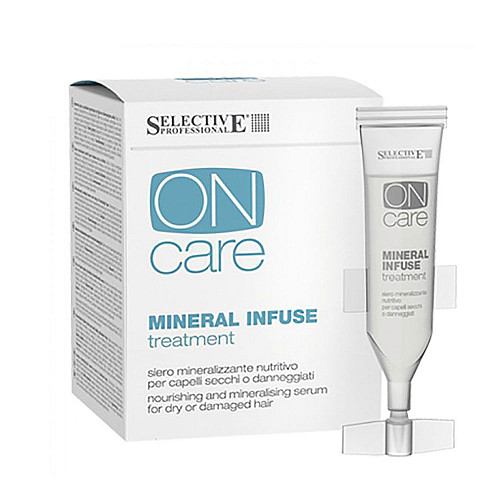 Подхранващи ампули за коса SELECTIVE On Care Mineral infuse treatmen 10x10ml