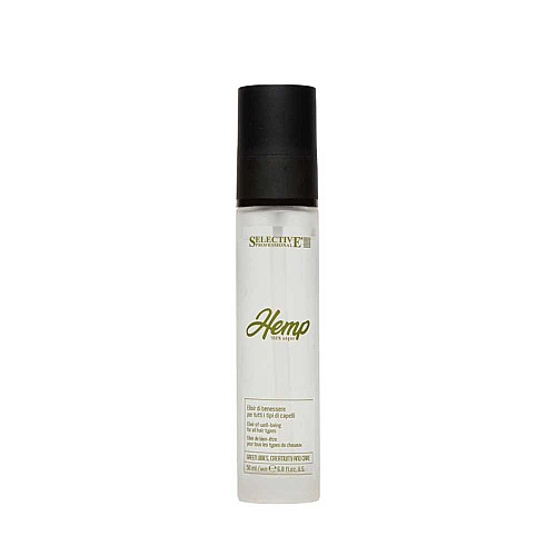 Подхранващо олио за всеки тип коса с конопено масло Selective Hemp Elexir 50ml