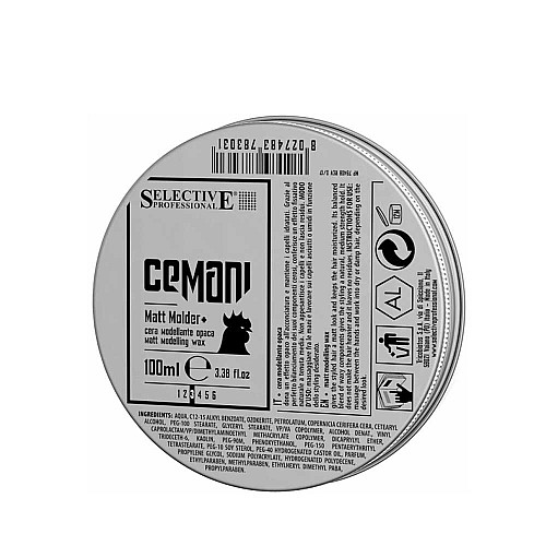 Моделираща вакса за мъже Selective Cemani Matt Molder 100ml.