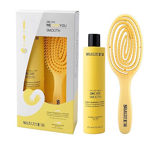 Комплект за гъста и непокорна коса Selective OnCare Smooth