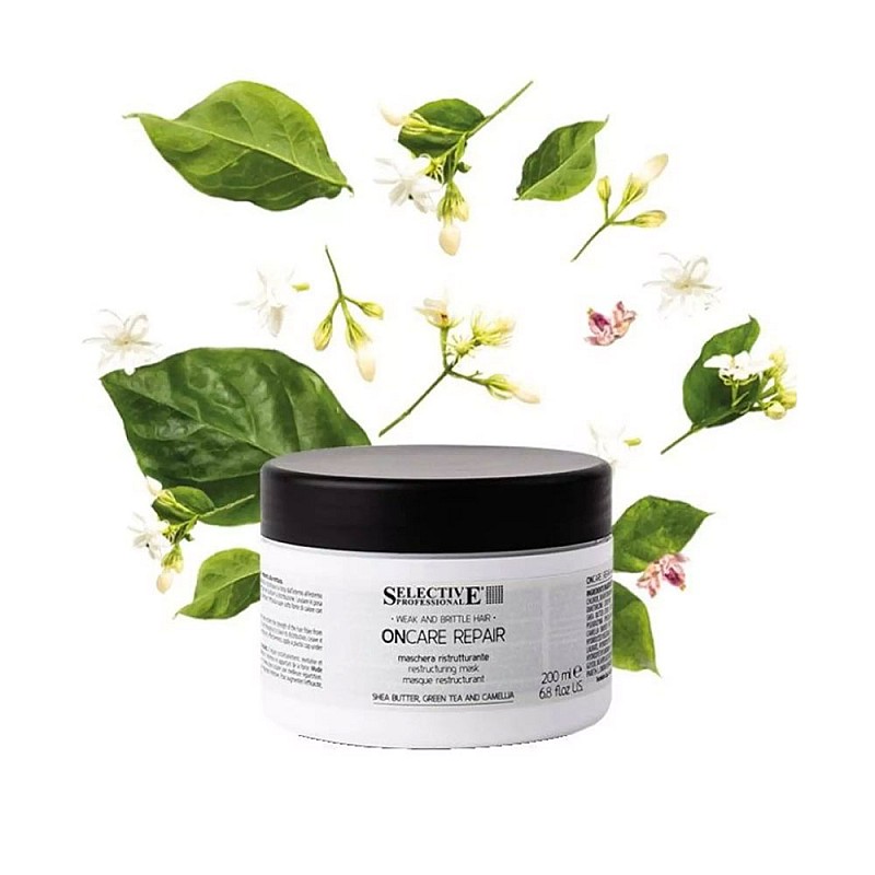 Възстановяваща маска за увредена и накъсана коса Selective Professional OnCare Repair Restructuring Mask 500ml