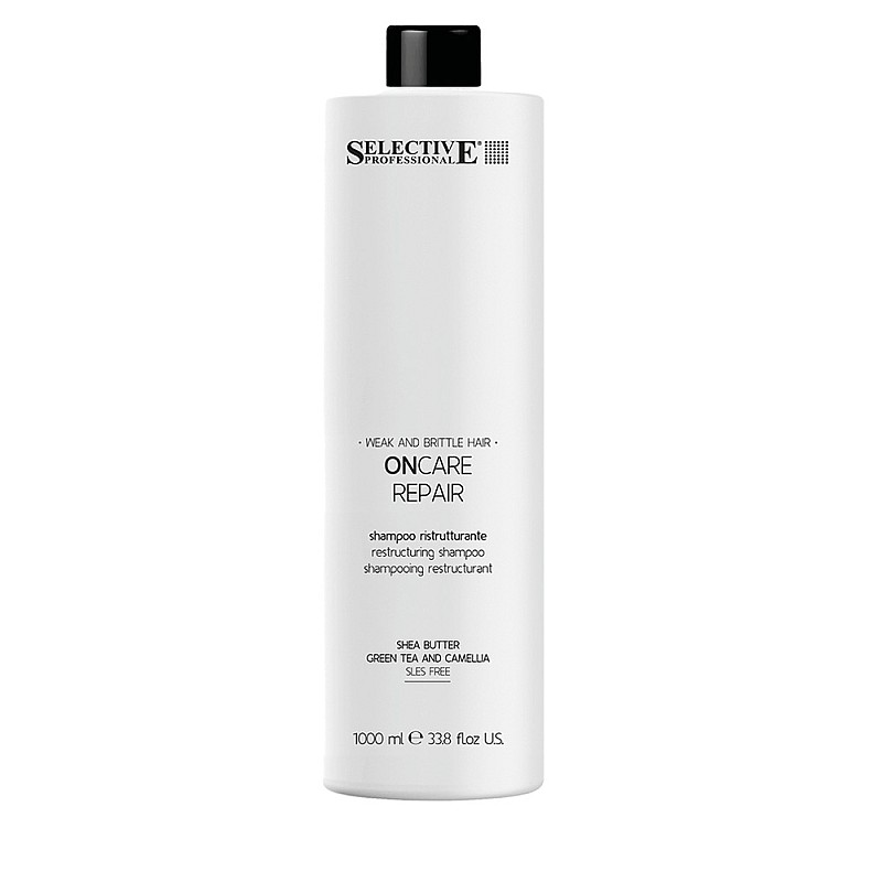 Възстановяващ шампоан за силно увредена коса Selective OnCare Repair Shampoo 1000ml
