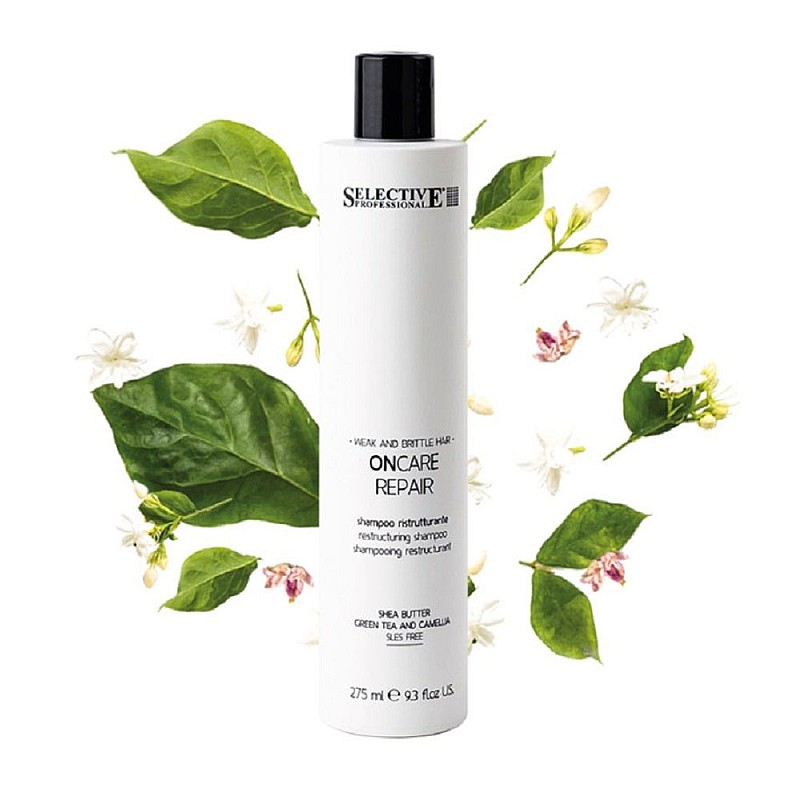 Възстановяващ шампоан за увредена, суха и накъсана коса Selective OnCare Repair Shampoo 275ml