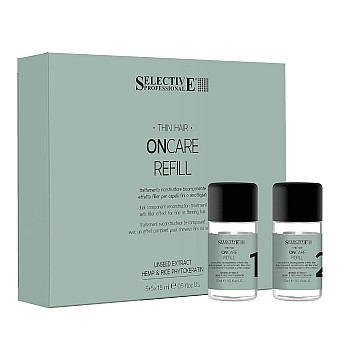 Уплътняваща терапия за коса Selective On Care Thin Hair Refil Treatment 10x15ml