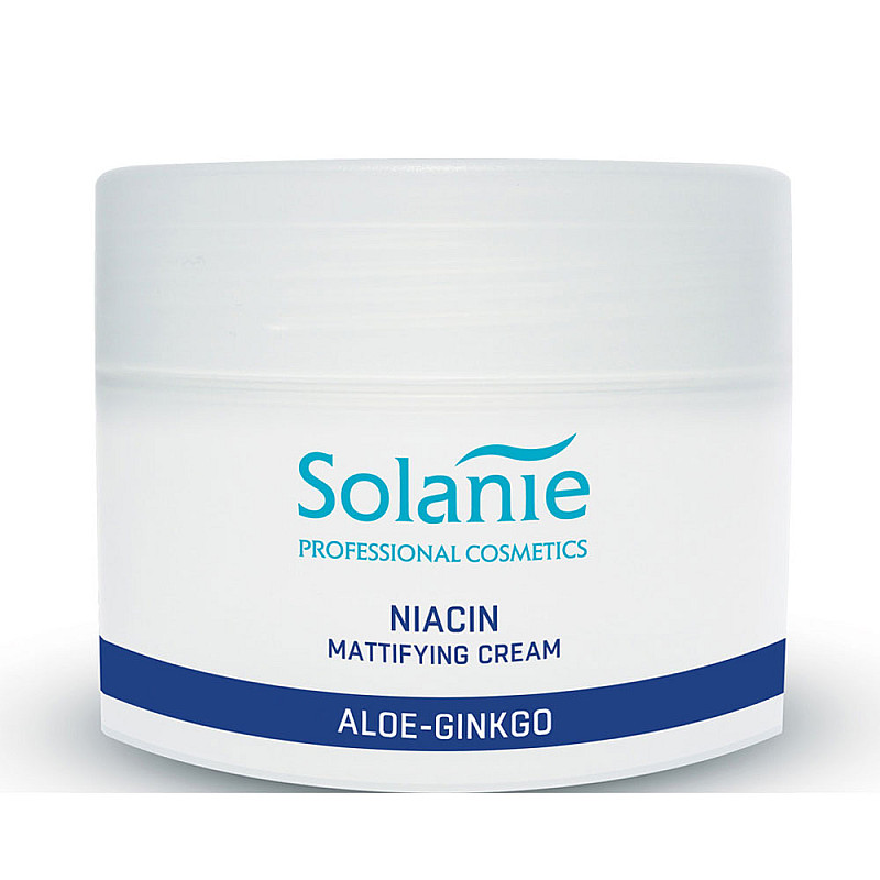 Противовъзпалителен крем за мазна кожа Solanie Niacin cream for oily skin 250ml