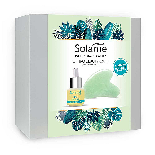 Комплект за лифтинг с жаде камък Solanie Lifting Beauty Set Gua Sha