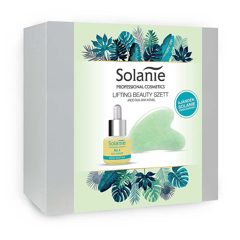 Комплект за лифтинг с жаде камък Solanie Lifting Beauty Set Gua Sha