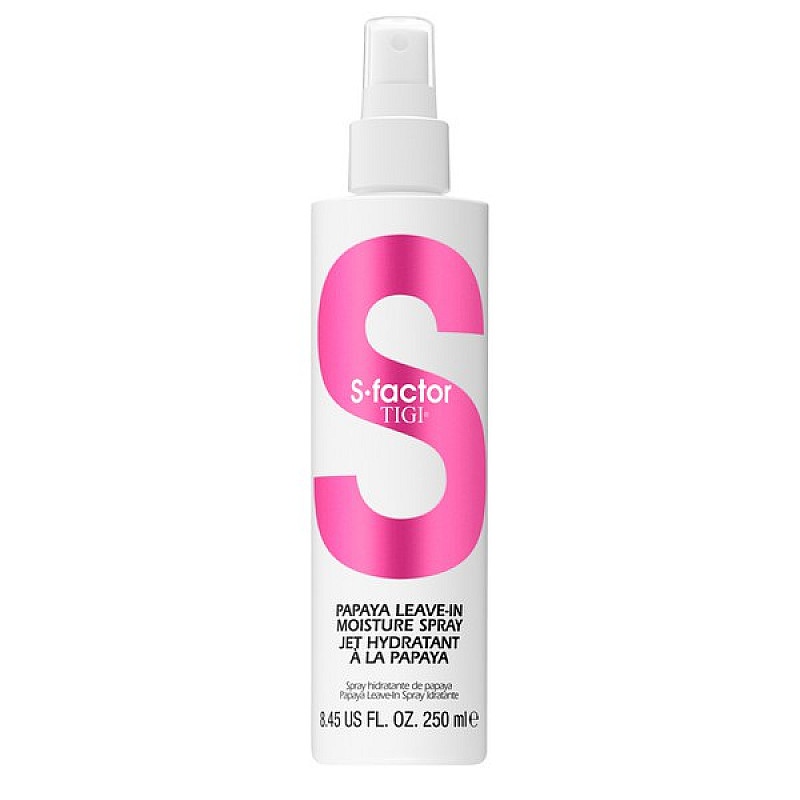 Хидратиращ и подхранващ спрей / S-Factor Papaya Leave-In Moisture Spray 250 ml