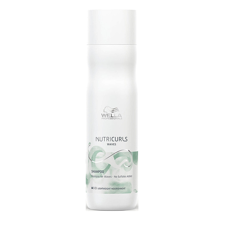 Подхранващ шампоан за къдрава коса Wella Nutricurls 250ml