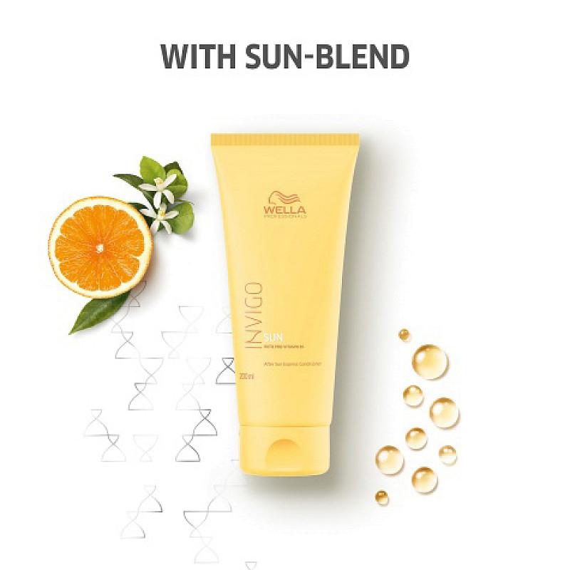 Слънцезащитен балсам с вит.В5 Wella Professionals Sun conditioner 200ml