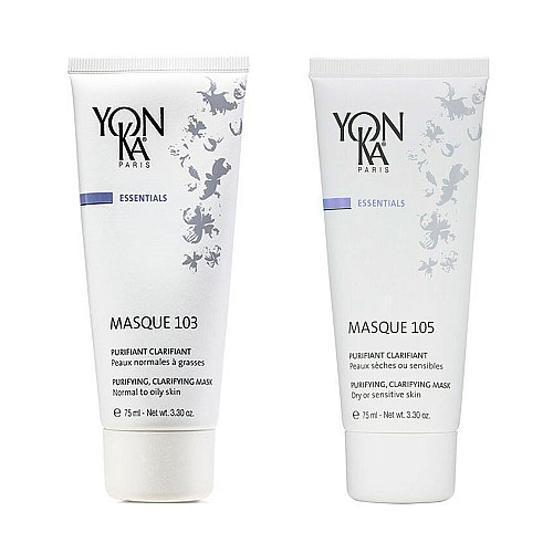 Почистваща и озаряваща маска за лице Yon-Ka MASQUE 103 и 105 75ml