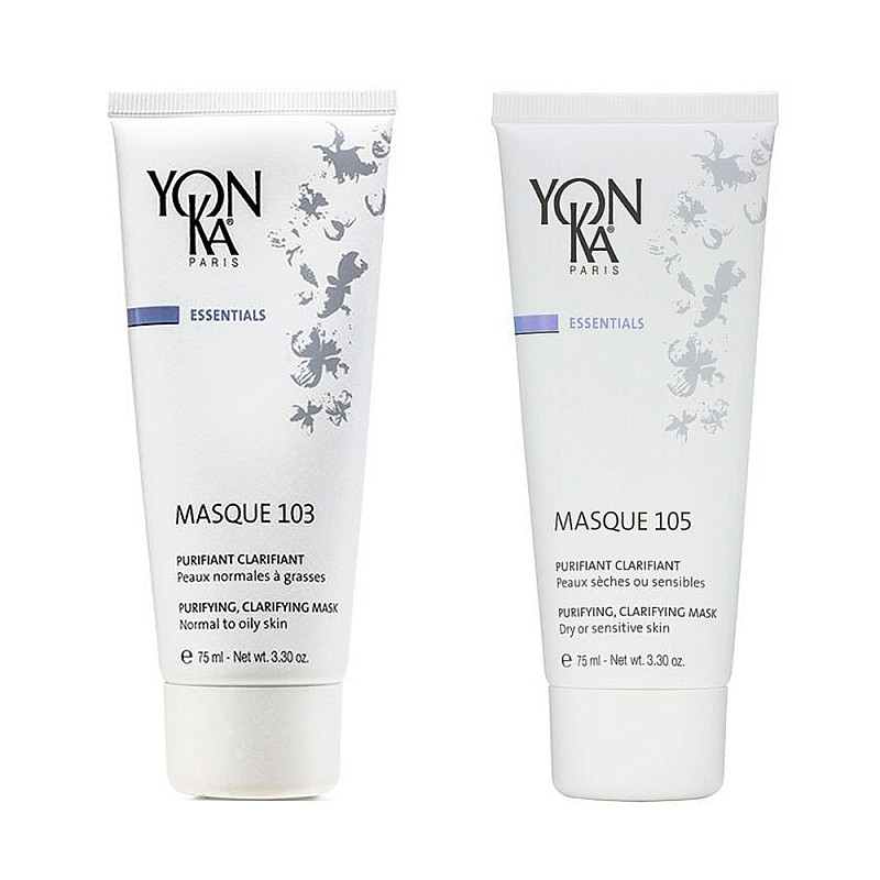 Почистваща и озаряваща маска за лице Yon-Ka MASQUE 103 и 105 75ml