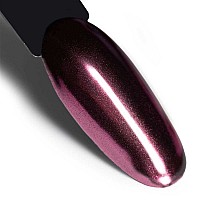 Пудра за нокти с огледален ефект AlleLac Glass Effect Deep Pink N4