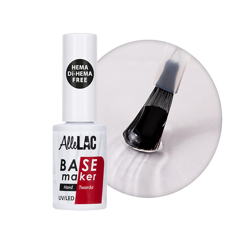 Каучукова база за гел лак супер твърда Allelac Base Maker 5ml