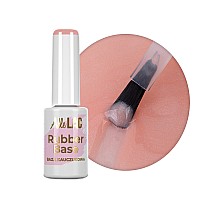 Каучукова база за гел лак 07 Allelac Rubber Base Peach Bling 7g