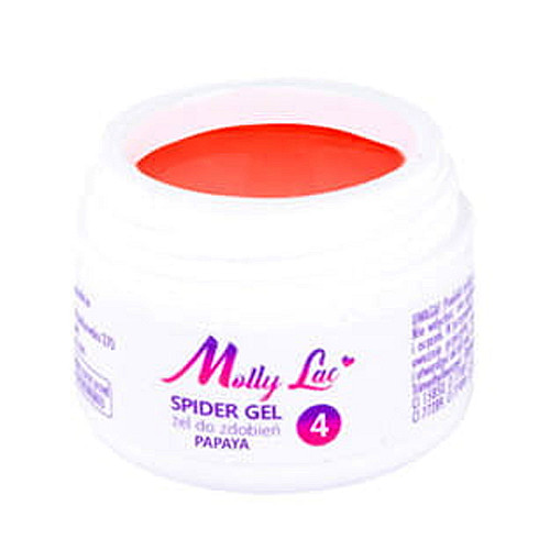 Spider Gel Neon 4 Papaya  3ml