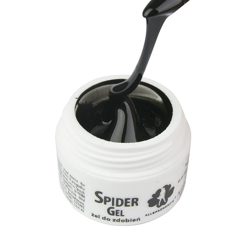 Spider Gel Черен Allepnails 3ml