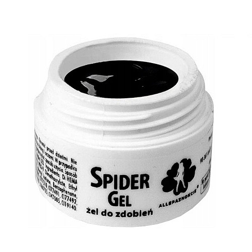 Spider Gel Черен Allepnails 3ml