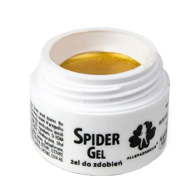 Spider Gel Златен Allepnails 3ml