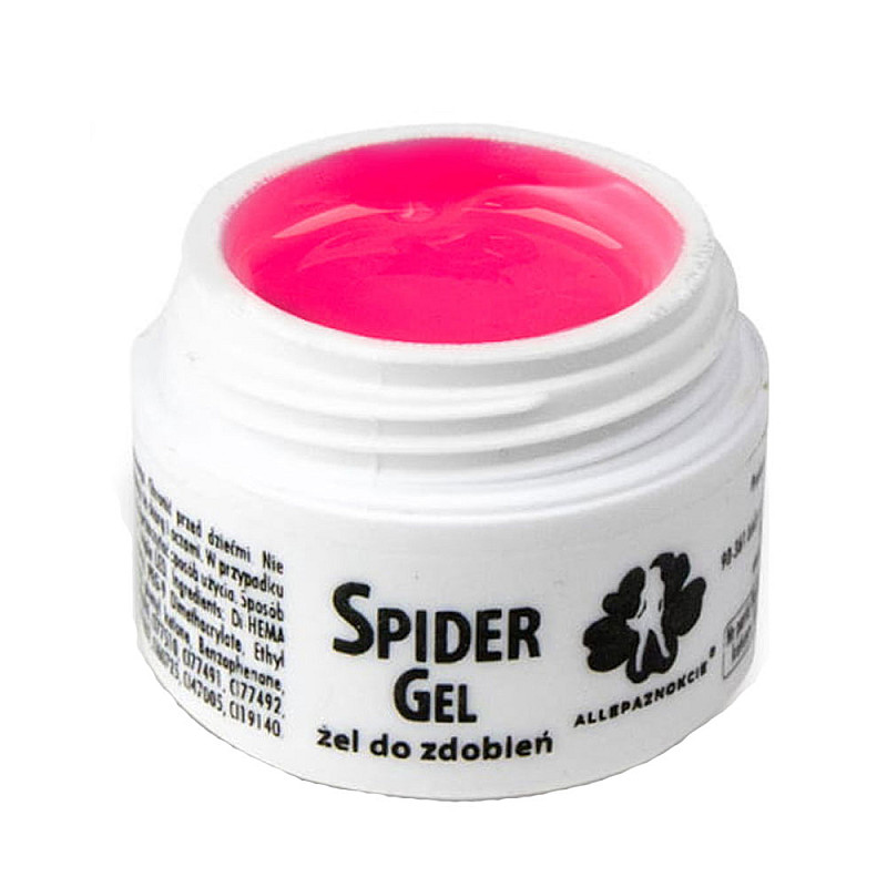 Spider Gel Розов Неон Allepnails 3ml