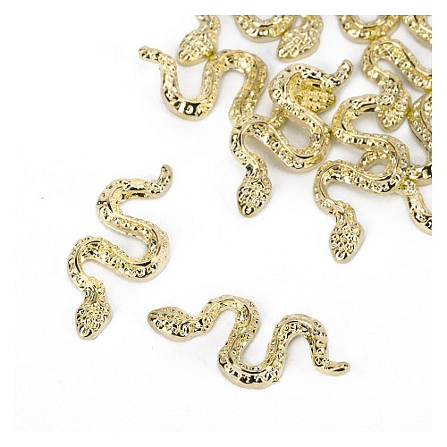 Бижу за нокти змия Molly Nails SZ-153 3D 10бр