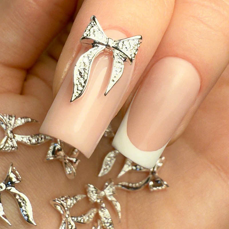 Панделки за нокти 3D Molly Nails 3D Bow Nail Decorations No. 1 10бр